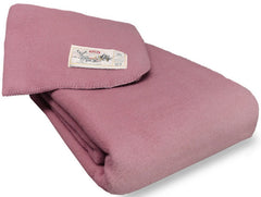 Orion deken van het merk Aabe in een oudrose tint bij de Dekenshop