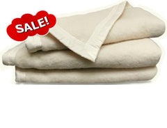 Wollen deken Dreamtime ivoor 500 gram 240x260 OPRUIMING