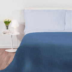 Good NIght blauw op een bed